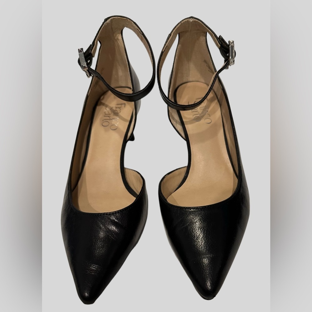 Franco Sarto Black Heels Size 6.5